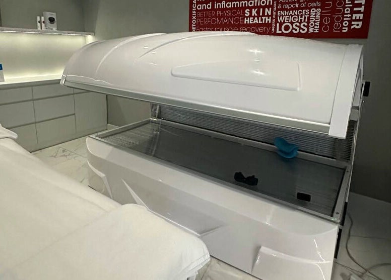 Relaxing cryotherapy chamber at °CRYO Abu Dhabi Reem Mall, Abu Dhabi, Abu Dhabi, AE for wellness.