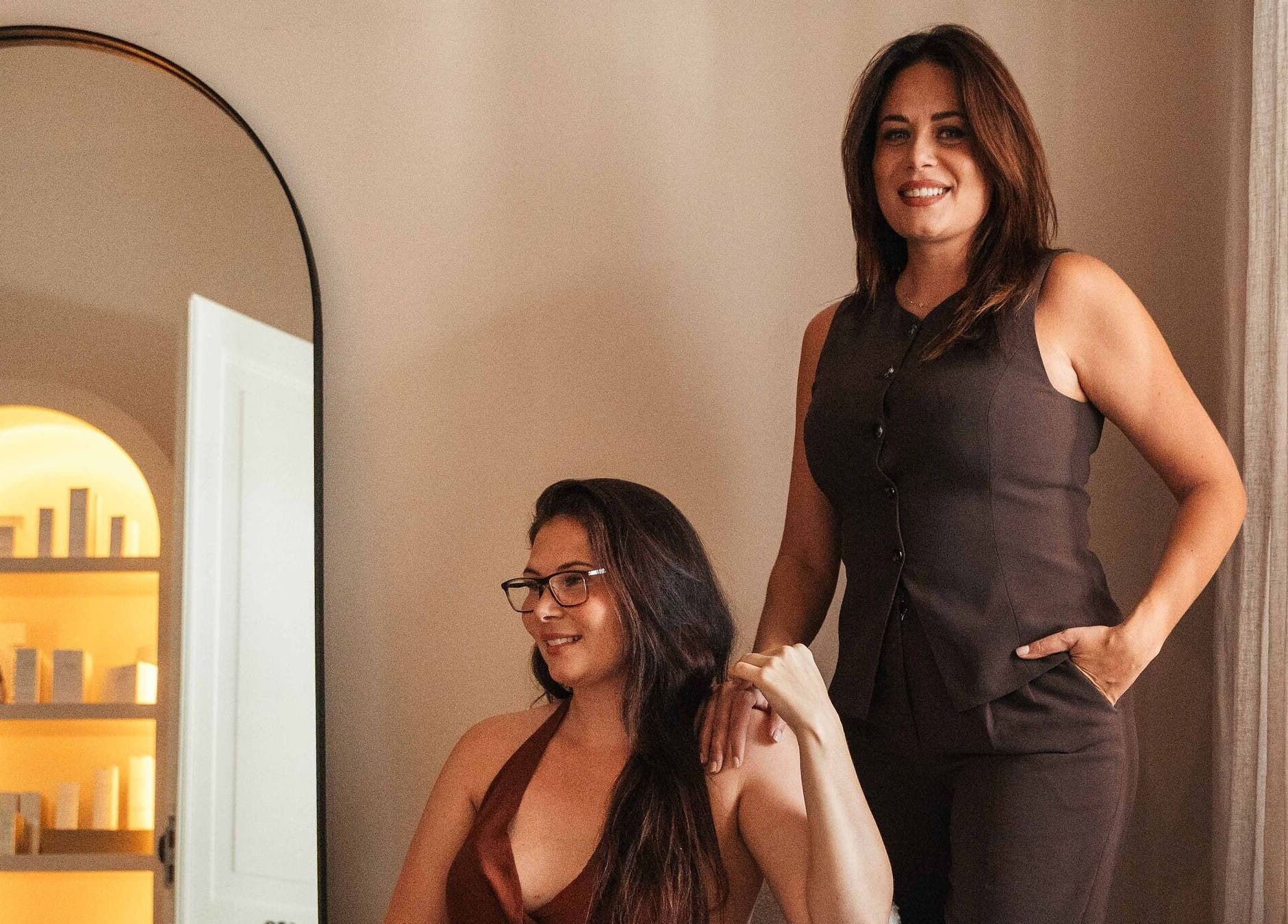 Friendly staff at Touch of Joy, Willemstad, Curaçao, CW offering exceptional beauty and wellness services.