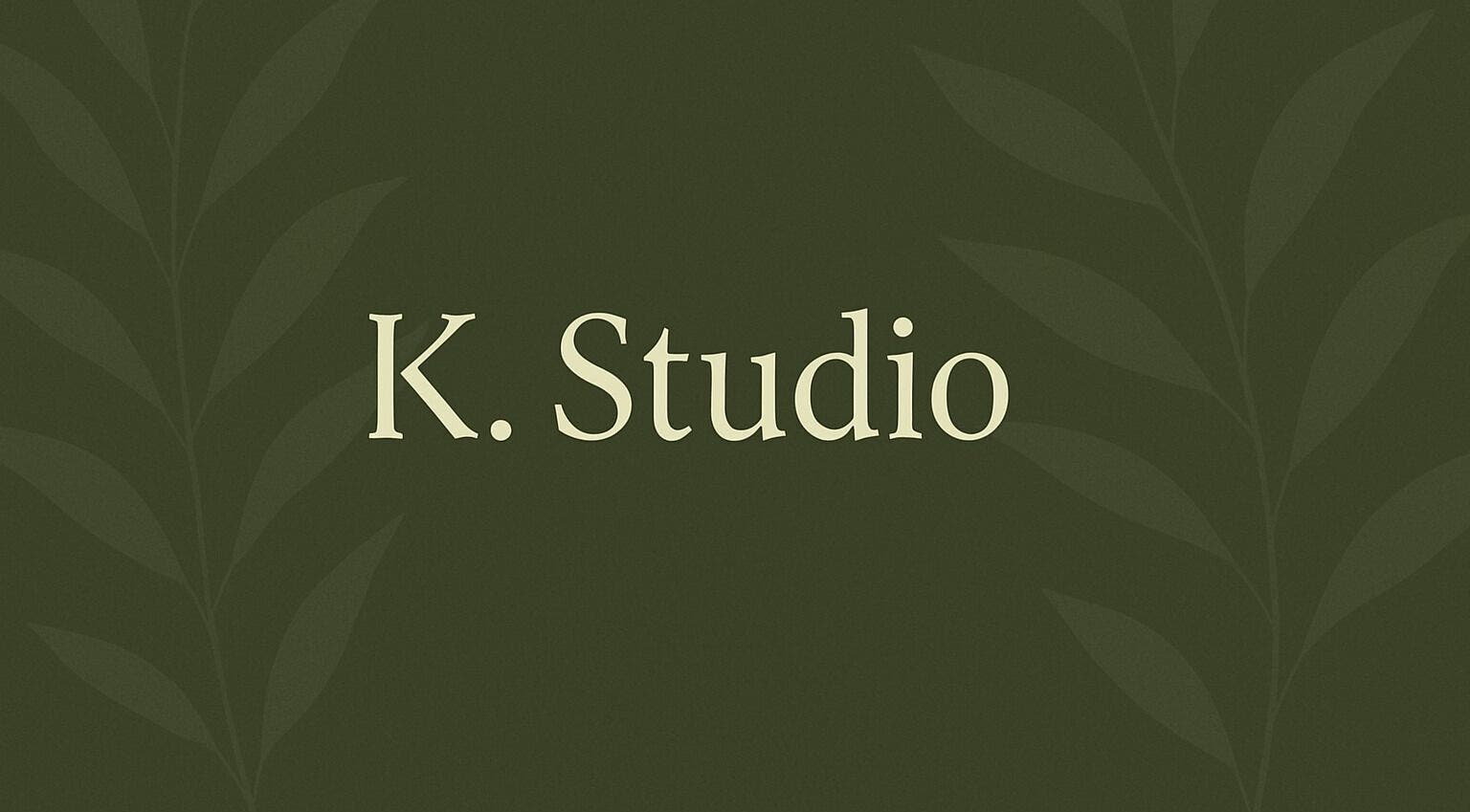 Logo K. Studio – Sports & Deep Tissue Massages, Aix-en-Provence, Provence-alpes-côte D'azur, FR.
