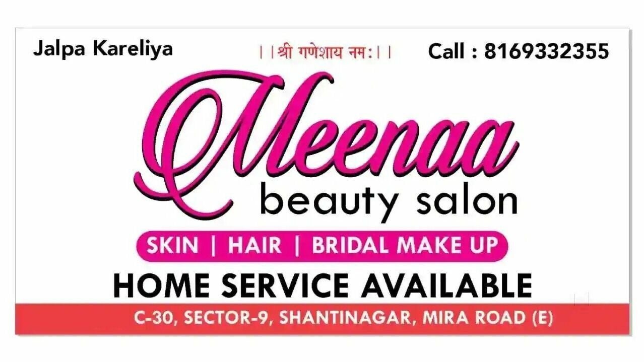 Meenaa Beauty Salon - Shanti Nagar, C-30 - Mira Bhayandar | Fresha