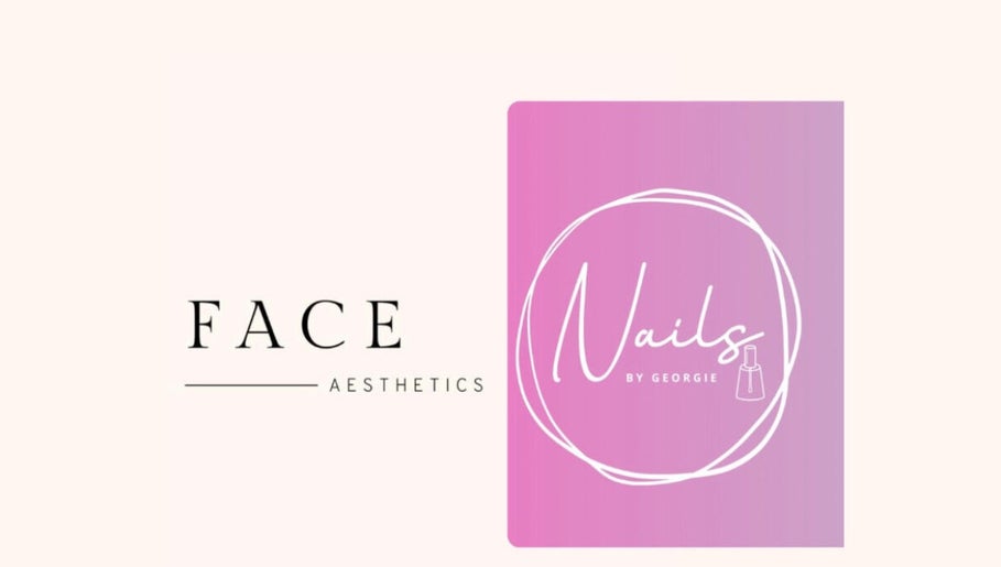 Logo for Face Aesthetics & Nails by Georgie in Gateshead, GB featuring elegant and modern design elements.