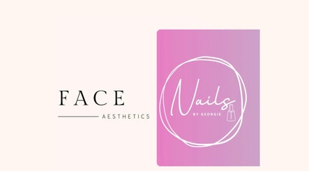 Logo for Face Aesthetics & Nails by Georgie in Gateshead, GB featuring elegant and modern design elements.