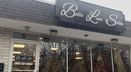 Front view of Bella Lina Salon in Warwick, Rhode Island, US showcasing elegant exterior design.