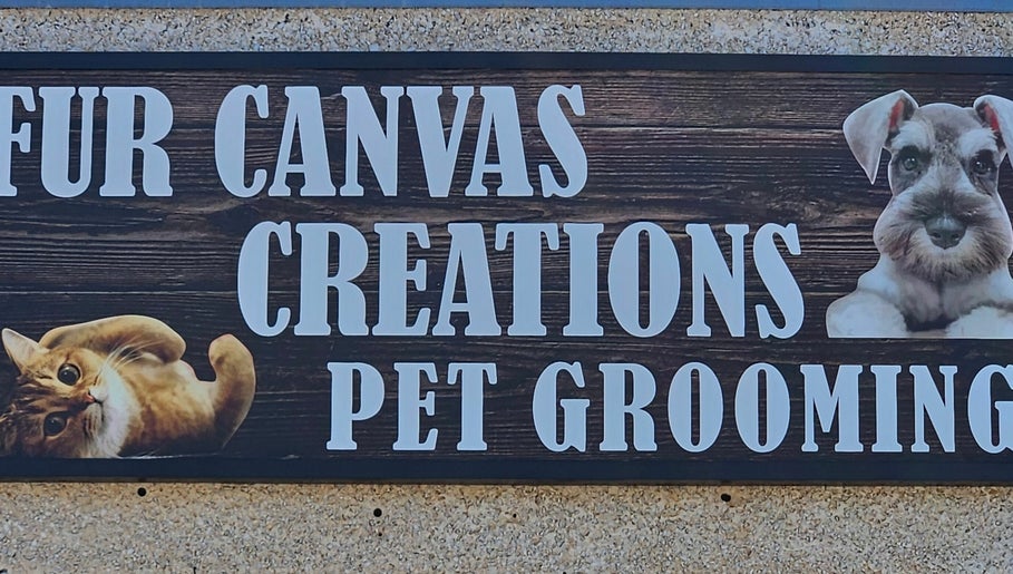 Fur Canvas Creations Pet Grooming – obraz 1