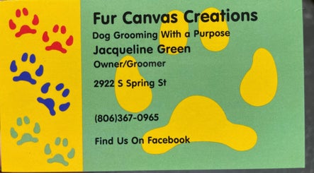 Εικόνα Fur Canvas Creations Pet Grooming 2