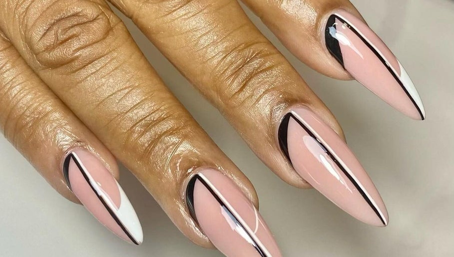 Sophisticated nail art at Euphoria Nails by Alexandria Rose, Nassau, New Providence, BS.