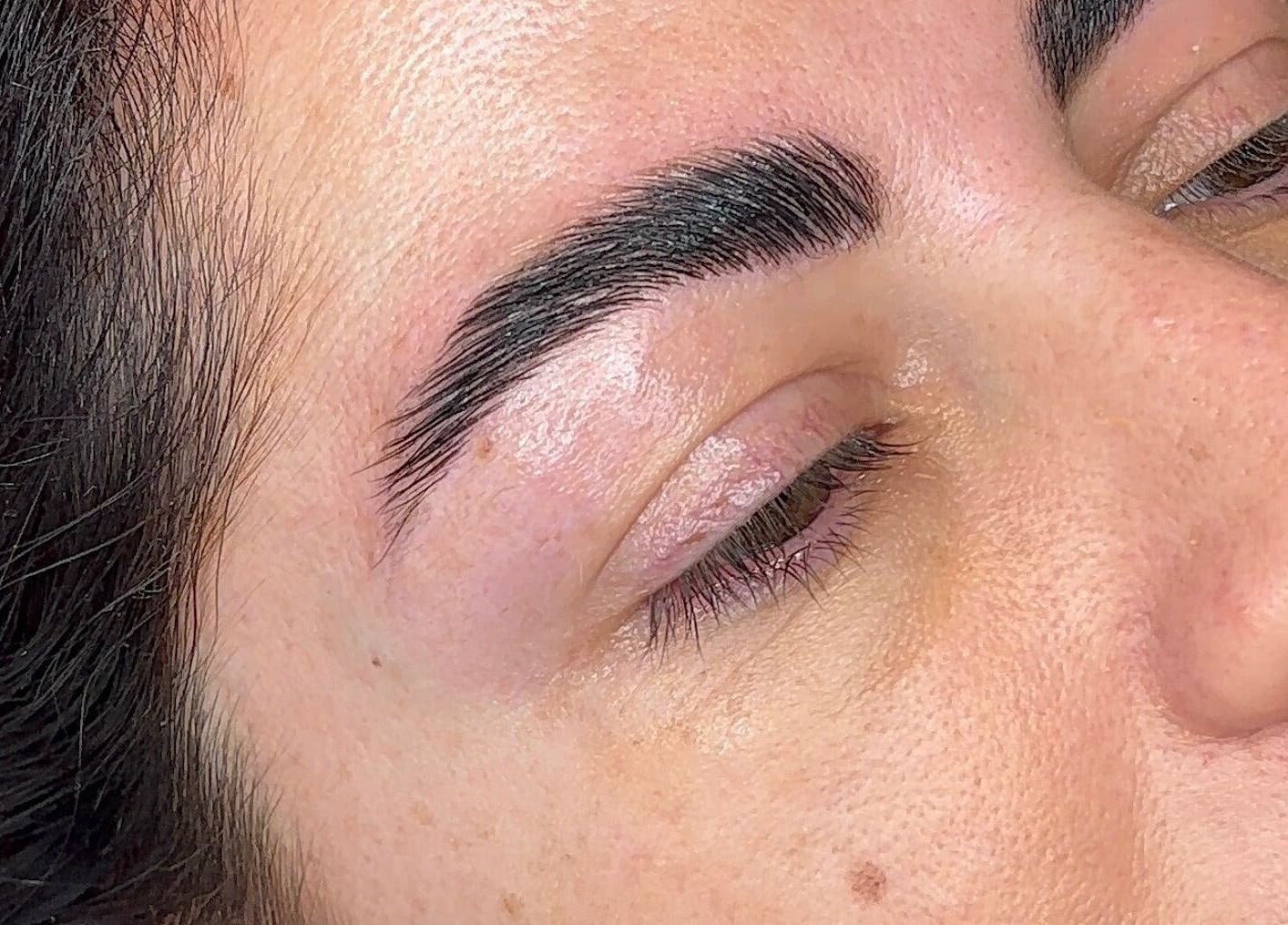 Expert eyebrow microblading at Feather & Brow, Bowers Gifford, England, GB enhances natural beauty.