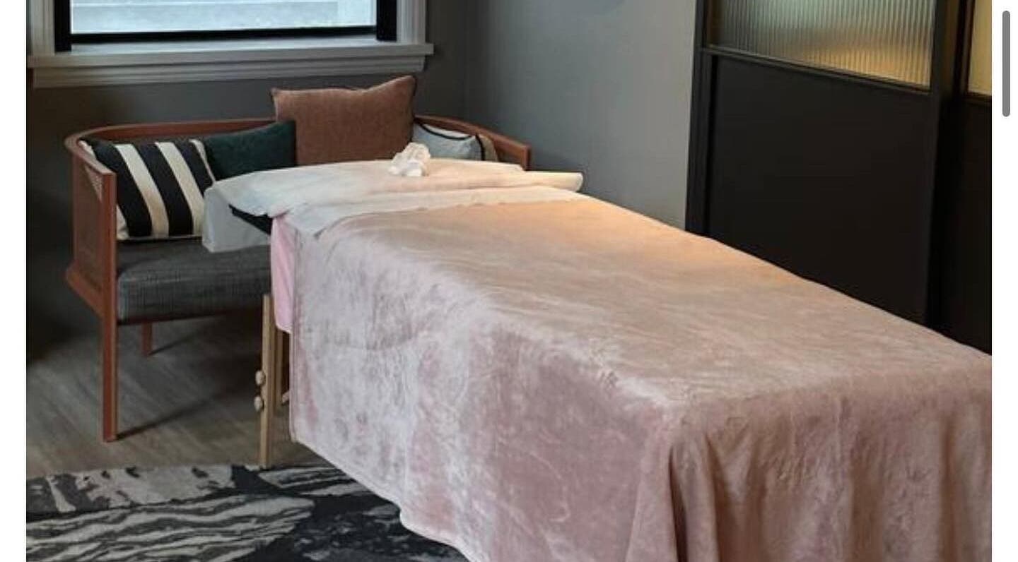 Tranquil massage table setup at The Spa Nomad | Wellington, a mobile business in Wellington, Wellington, NZ.