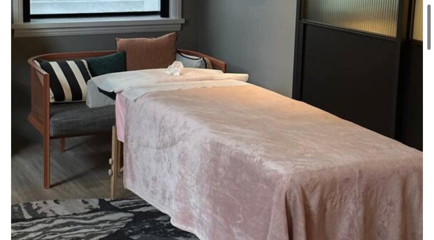 Tranquil massage table setup at The Spa Nomad | Wellington, a mobile business in Wellington, Wellington, NZ.