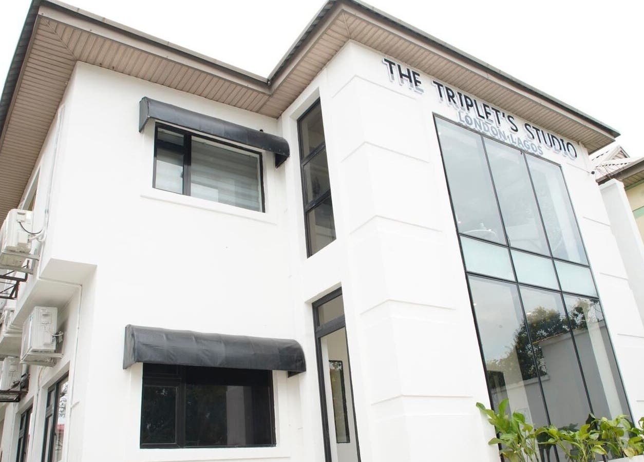 The Triplets Studio exterior in Lagos, Lagos, NG showcasing sleek modern design.