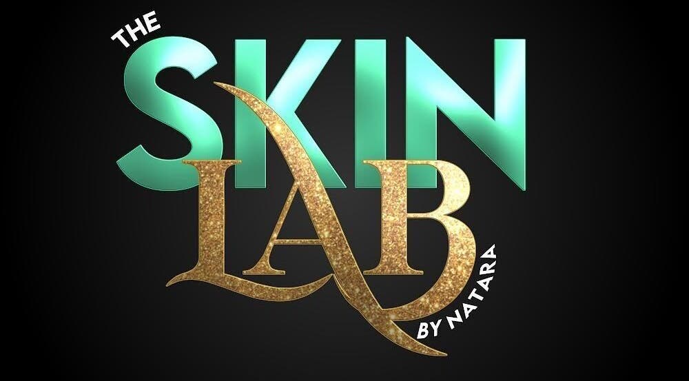 The Skin Lab logo in bold colors, Bridgetown, Saint Michael, BB.