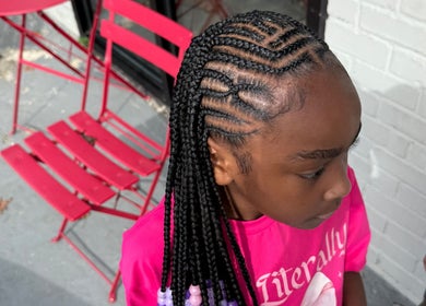 Intricate braided hairstyle at Nonniestylez, Decatur, Georgia, US. Perfect for a chic, modern look.