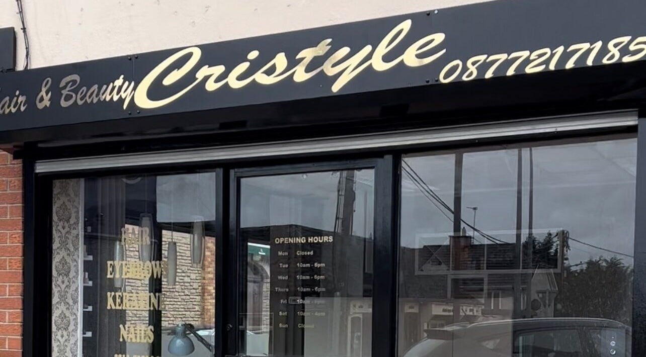 Front view of Cristyle Hair And Beauty, a chic salon in Mullingar, County Westmeath, IE.