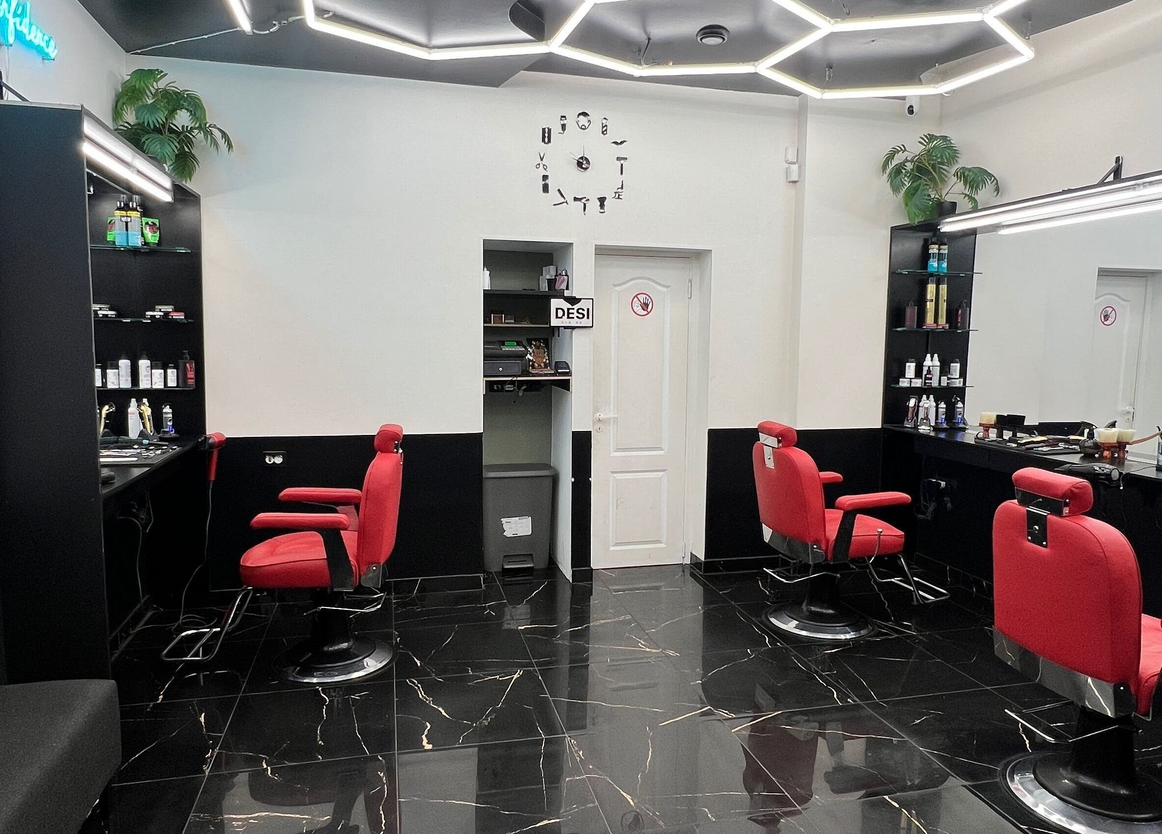 Sophisticated salon chairs at Desi (Aleksandra Caka), Rīga, LV.