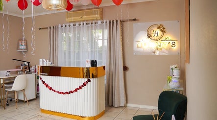 Elegant reception at Hunny's Clinique in Rustenburg, North West, ZA with modern decor and welcoming ambiance.