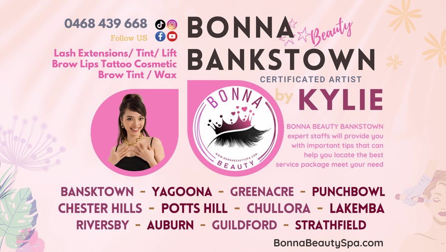 Bonna Beauty Yagoona and Bankstown Eyelash Extensions, Lip Brow Tattoo by Kylie image 1