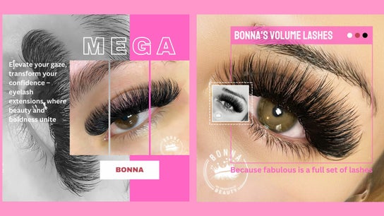 Bonna Beauty Roselands and Canterbury Eyelash Extensions Lashes by Queenie 1