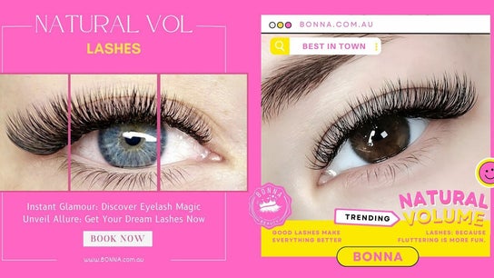 Bonna Beauty Roselands and Canterbury Eyelash Extensions Lashes by Queenie 2