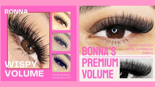 Bonna Beauty Roselands and Canterbury Eyelash Extensions Lashes by Queenie 5