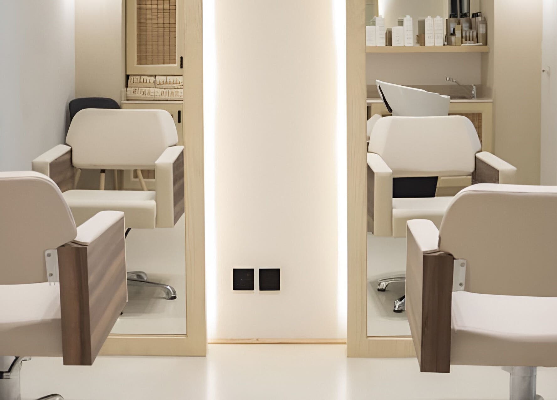 مقاعد العناية في صاليس سبا بدامام، المنطقة الشرقية، SA توفر تجربة فاخرة للعملاء.