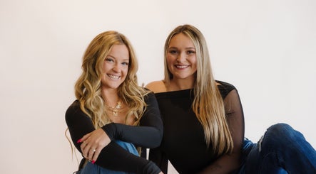 Two women smiling at Ray of Beauty LLC, Chillicothe, Ohio, US. Embracing beauty and wellness.