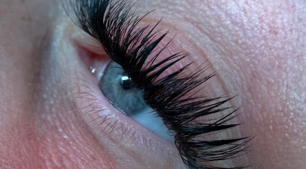 Close-up of lush eyelashes at Ray of Beauty LLC in Chillicothe, Ohio, US.