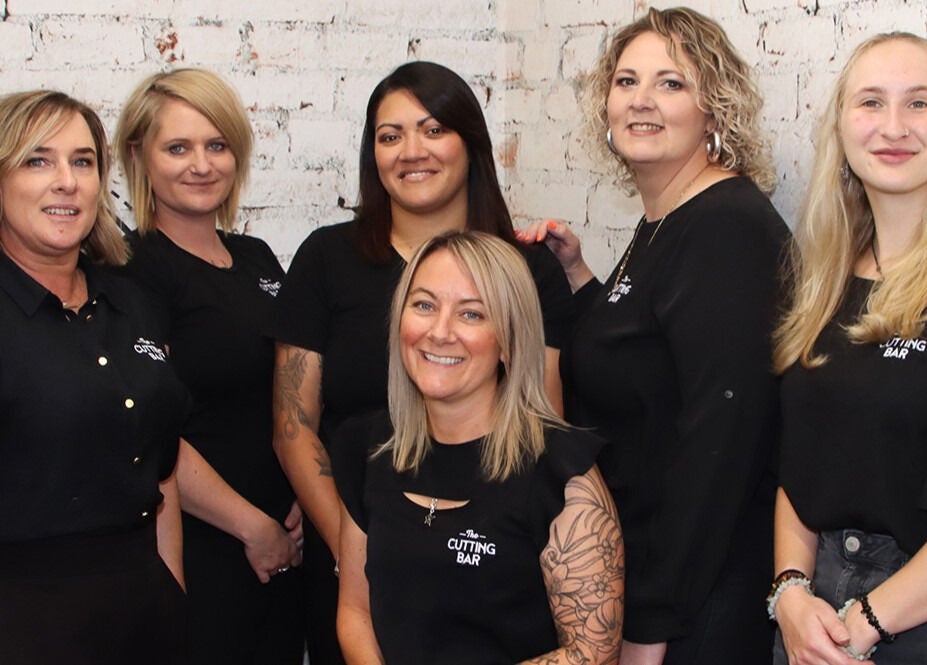 Friendly staff at The Cutting Bar in Nelson, Nelson, NZ, ready to serve clients with expertise in beauty and wellness.