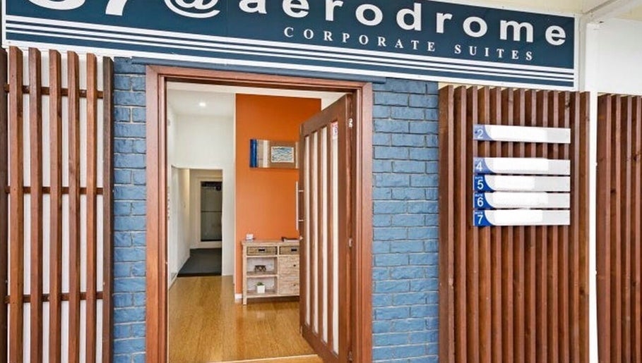 Entrance of Urban Tan Lash & Beauty, Maroochydore, Queensland, AU with modern design.