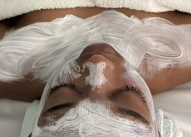 Rejuvenating facial treatment at Too Prissy Beauty in Concord, North Carolina, US. Relaxation and skincare combined.