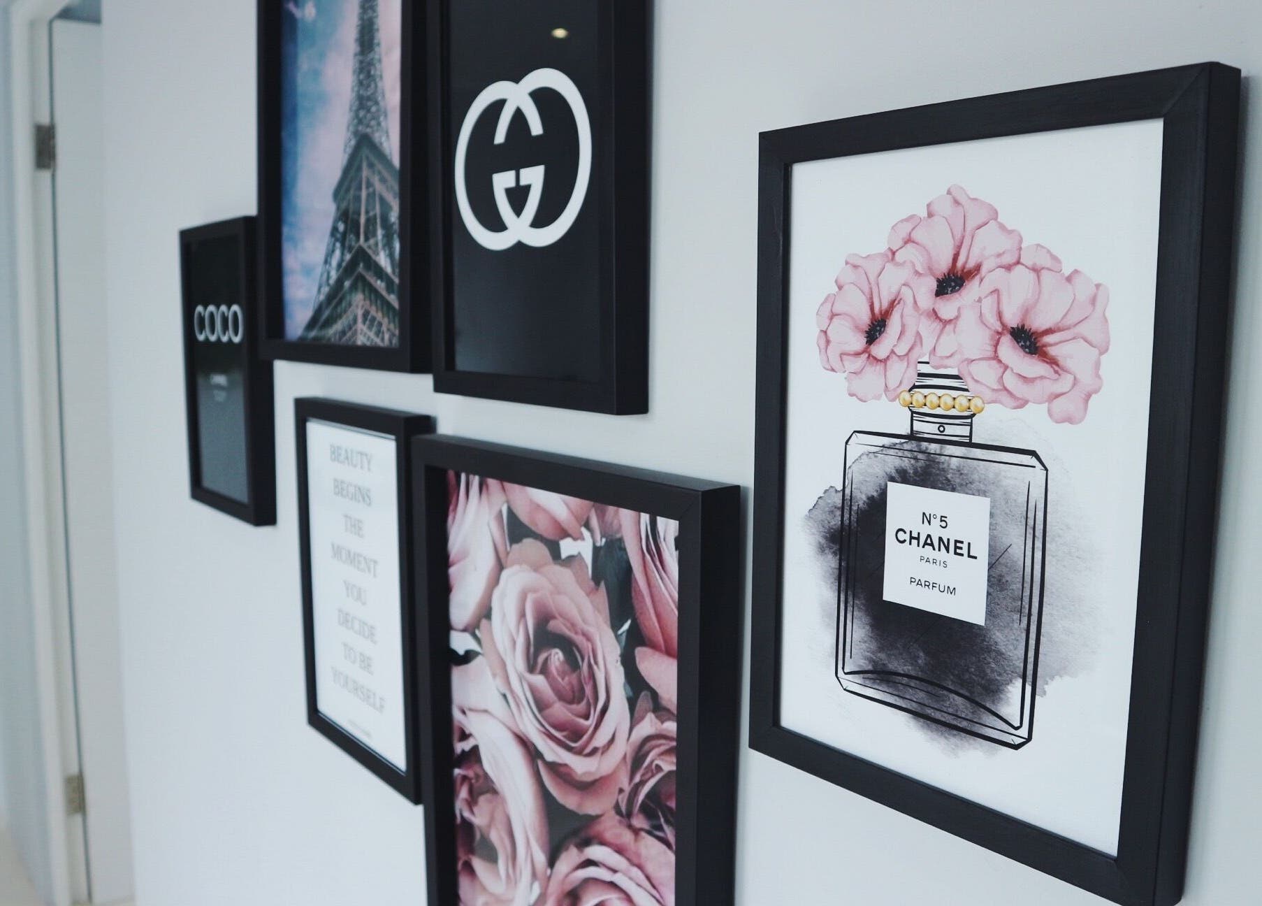 Elegant wall art at Luxify Laser, Cape Town, Western Cape, ZA showcasing chic decor and beauty inspiration.