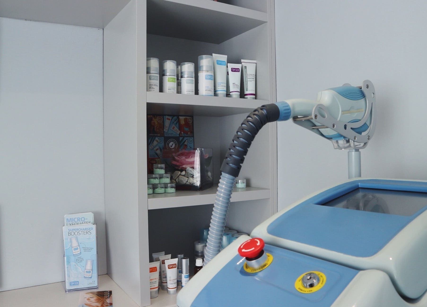 Laser equipment at Luxify Laser, Cape Town, Western Cape, ZA, showcasing advanced skincare technology.