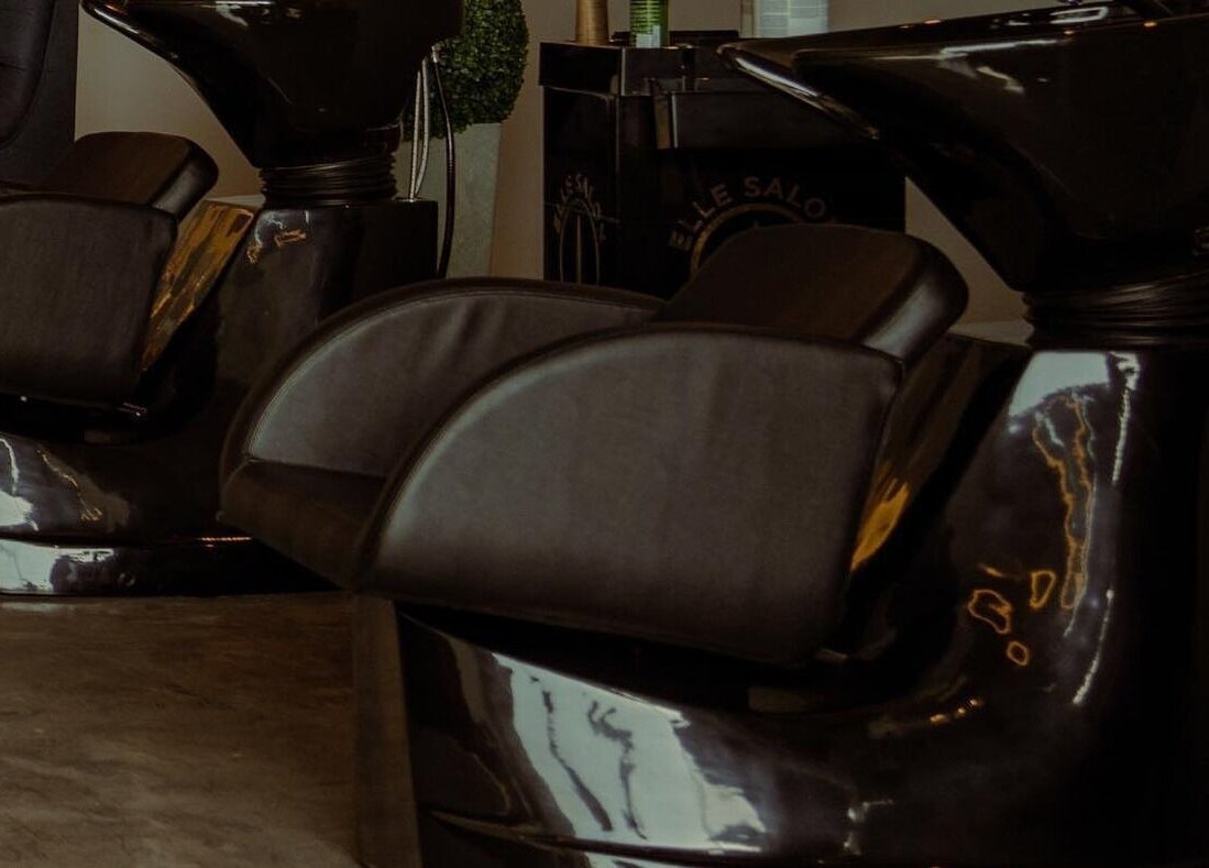 Luxurious wash stations at Elle Salon, الخبر, المنطقة الشرقية, SA, offering premium hair care services.