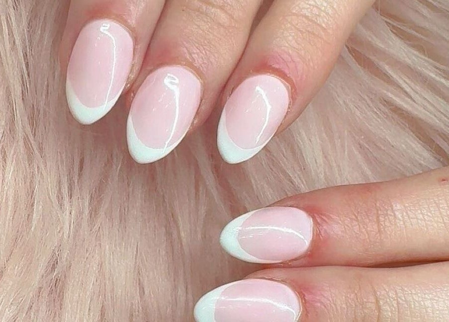 French manicure at Beauty with Grace Rolleston, Rolleston, Canterbury, NZ showcasing timeless elegance.