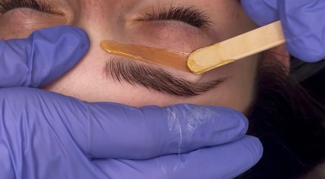 Professional eyebrow waxing at Capo Ragazza Salon and Spa, Folsom, California, US for stunning brows.