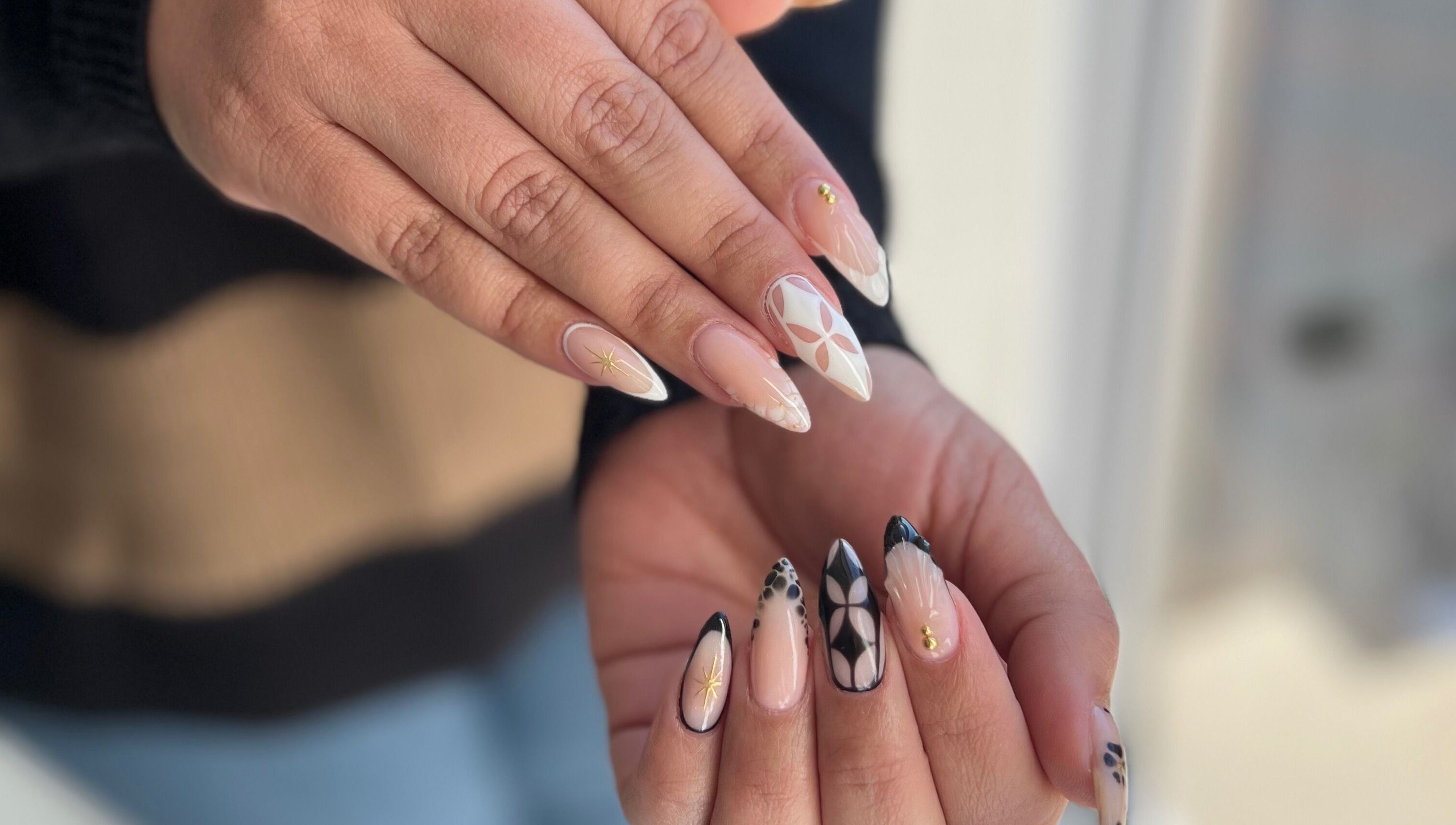 Elegant nail art at Beauty by Design, Gqeberha, Eastern Cape, ZA showcasing intricate designs.