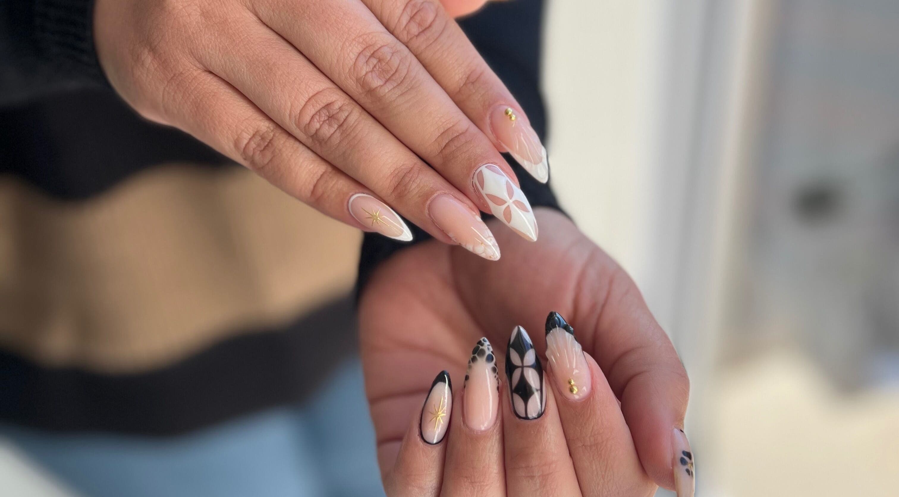 Elegant nail art at Beauty by Design, Gqeberha, Eastern Cape, ZA showcasing intricate designs.