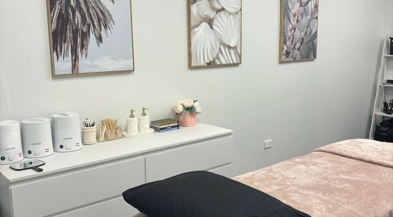 Beauty & Beyond luxury treatment room with decor in Whangārei, Northland Region, NZ.