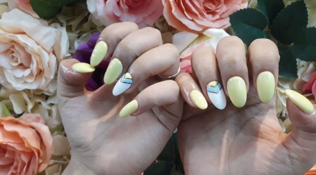 Elegant pastel nail art at Hype Ladies Salon - Al Nahda Branch, Al Nahda, Dubai, AE.