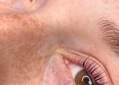 Close-up of a radiant eye, showcasing natural beauty at No Filter aesthetics and beauty, Aylesbury, England, GB.