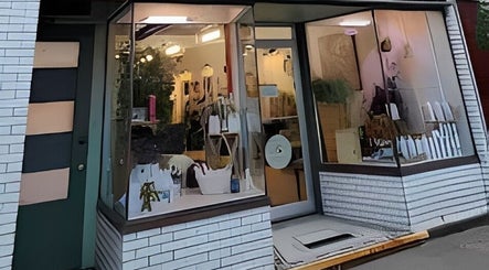 Look Wellness Studio's modern exterior in Quincy, Illinois, US showcasing a stylish storefront design.