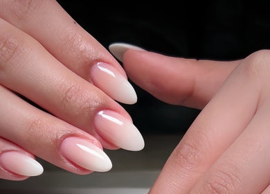 Beautifully manicured nails at Madame Oh La Laa, Al Khobar, SA. Expertly crafted for elegance and style.