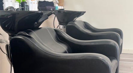 Luxurious shampoo chairs at Sarah Emily Hairstylist in Shailer Park, Queensland, AU.