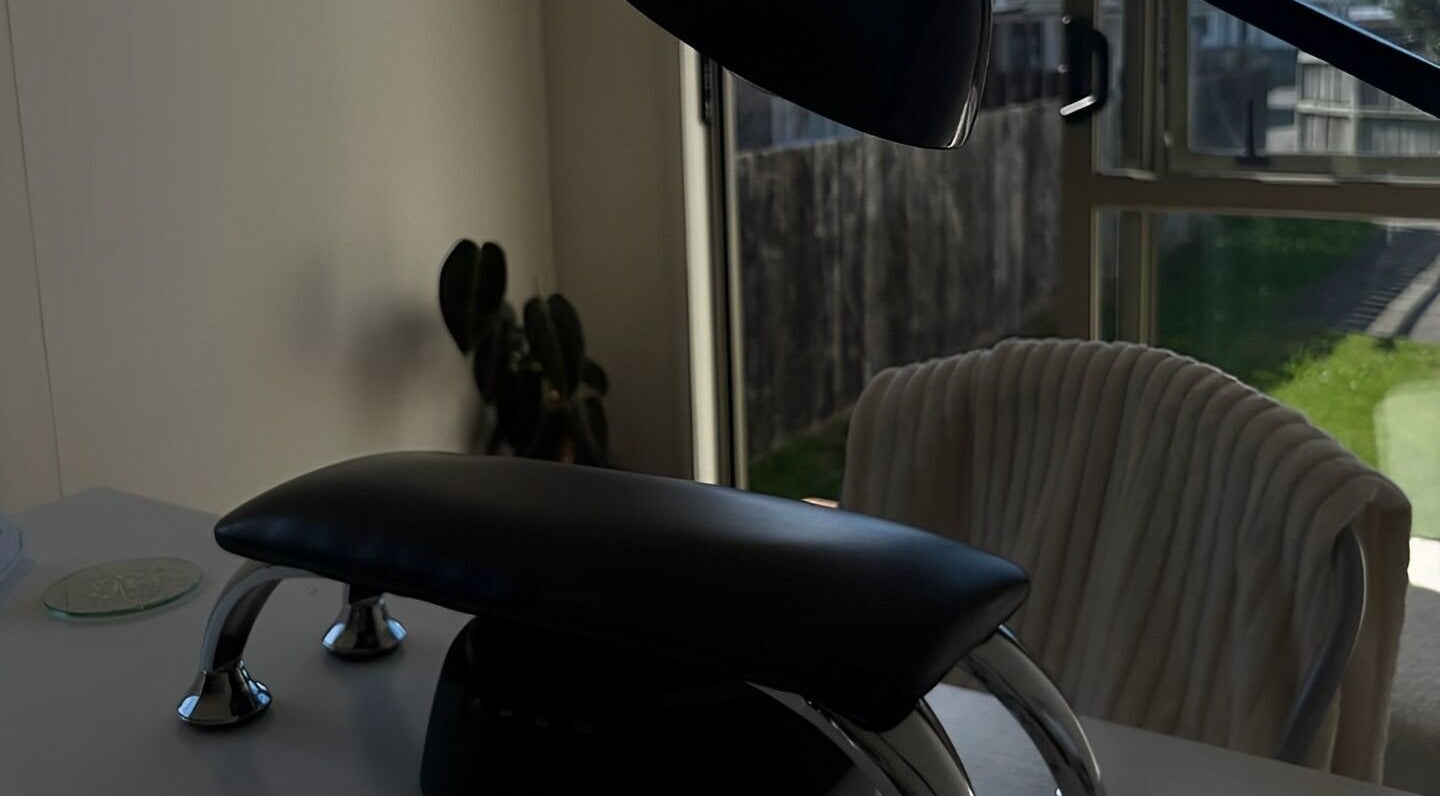 Comfortable spa chair with plush blanket at Sterling Co., New Plymouth, Taranaki, NZ.