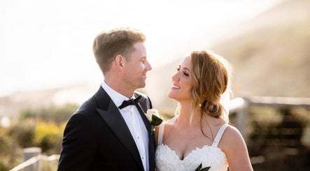 Bride smiles at groom, styled by Serina Martic- Bridal and Event Makeup Artist, Melbourne, Victoria, AU.