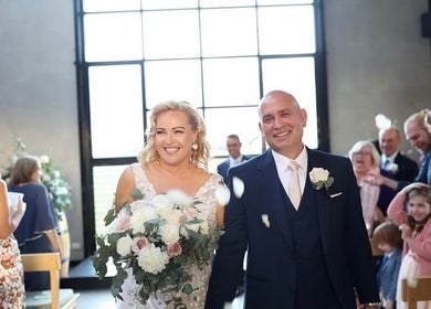 Happy couple at Serina Martic- Bridal and Event Makeup Artist, Melbourne, Victoria, AU.