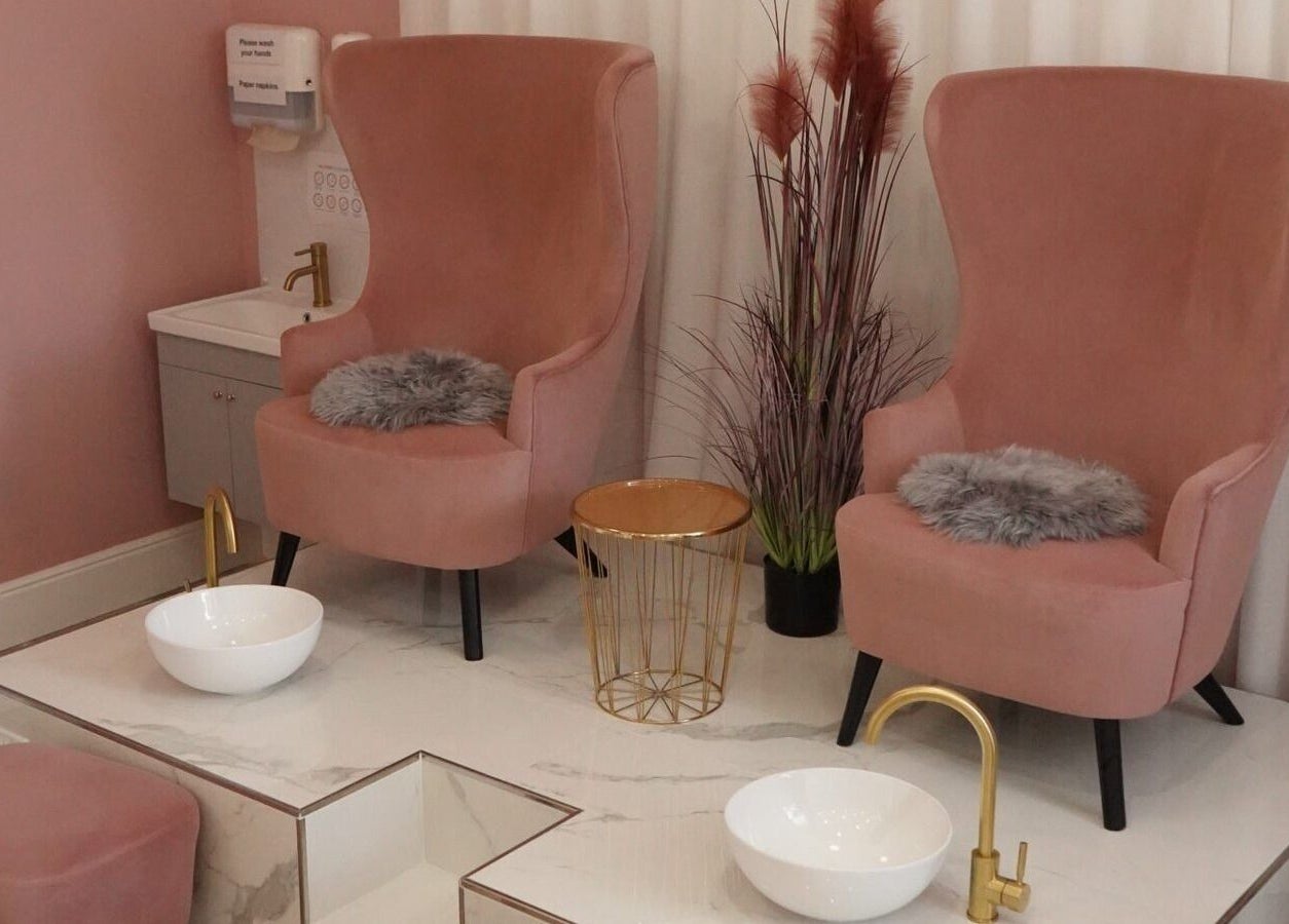 Luxurious pedicure chairs at Total Beauty Malta in Ħal Luqa, MT. Perfect for relaxation and pampering.