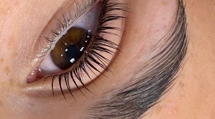 Detailed eye with lush lashes at All Things Beauty By Amberx, Colwyn Bay, Wales, GB.