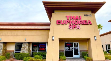 Front view of Thai Euphorea Spa & Massage in Las Vegas, Nevada, US showcasing welcoming entrance.