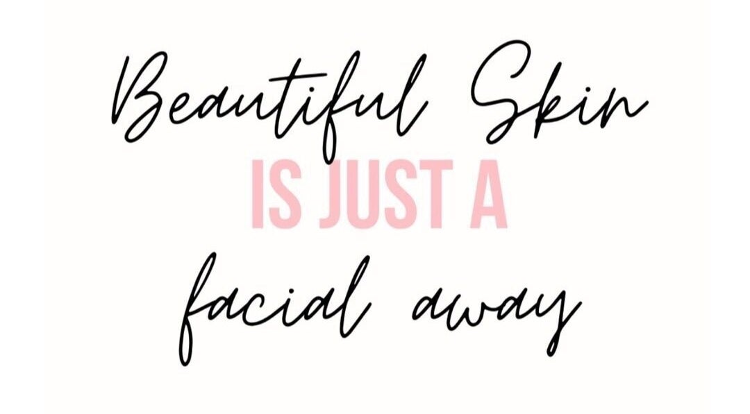 Inspirational quote at Mellow Monae’s, Cedar Hill, Texas: Beautiful skin is just a facial away.