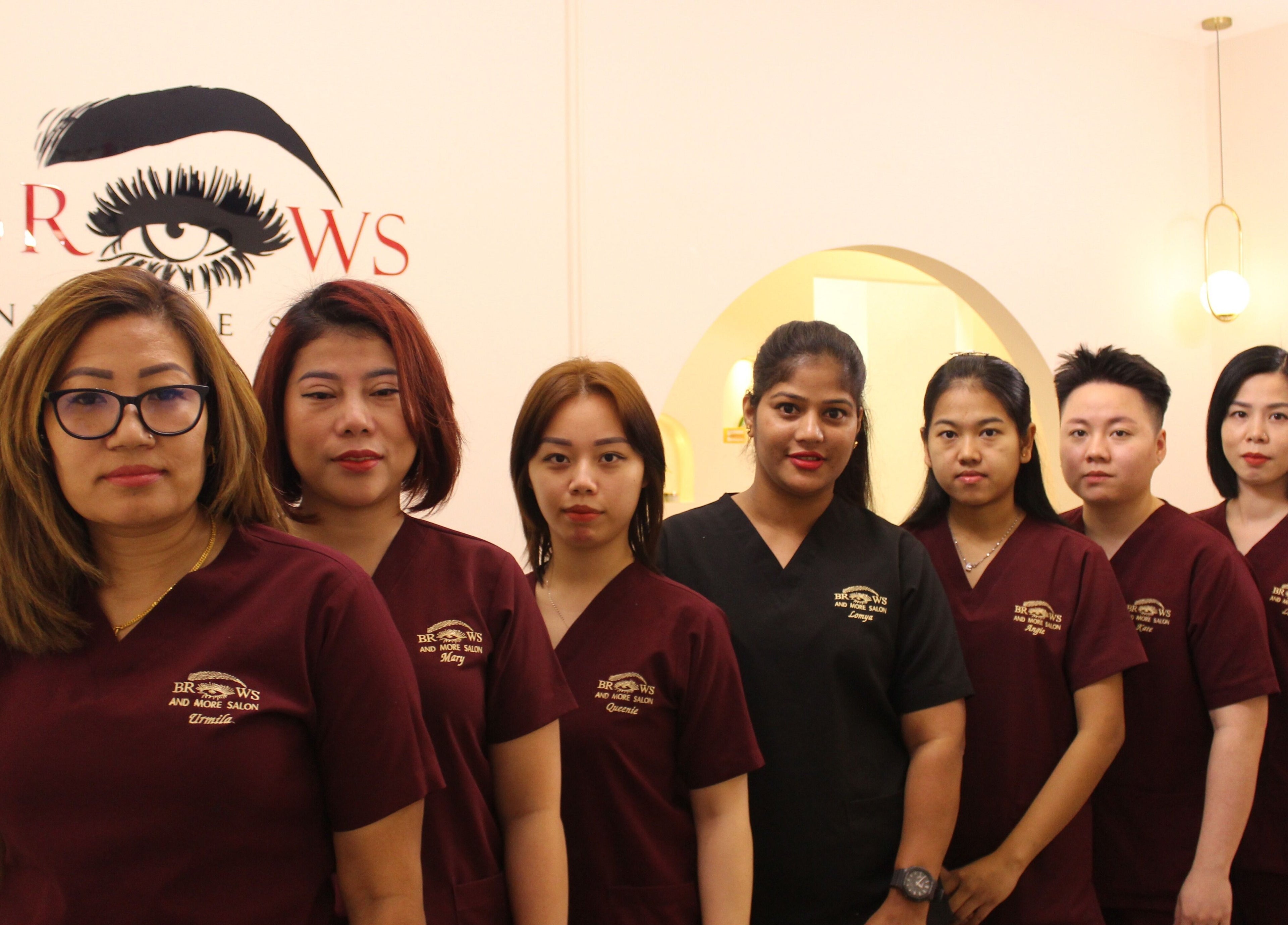 Professional team at Brows and More (Karama) in Dubai, Dubai, AE offering beauty and wellness services.